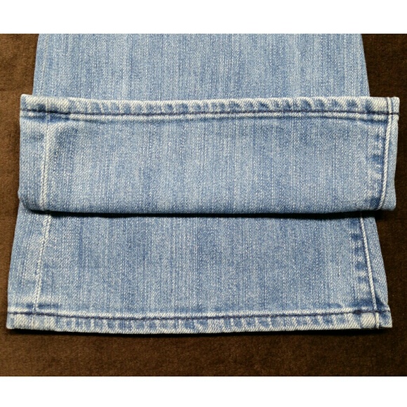 7 For All Mankind jeans 25 Flare, Light Swiss Blue - Picture 6 of 8
